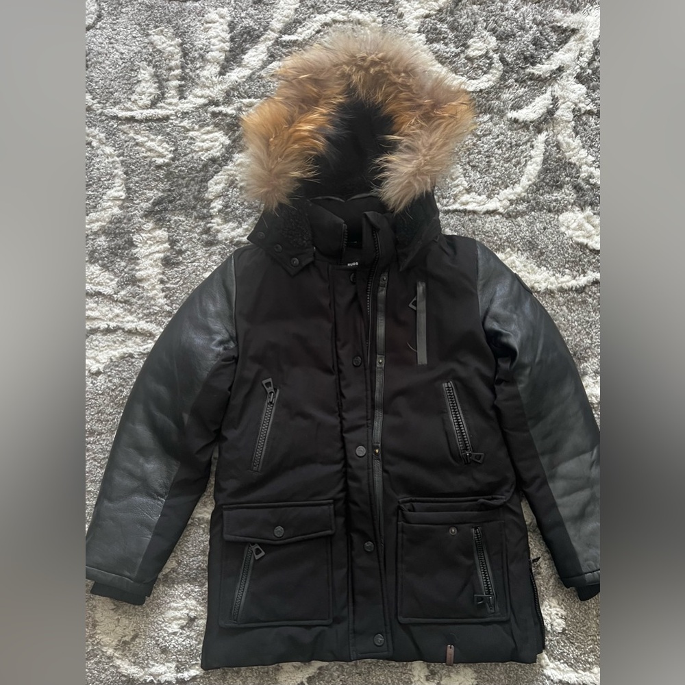 Kids, RUDSAK Black Quilted Jacket - Picture 6 of 17